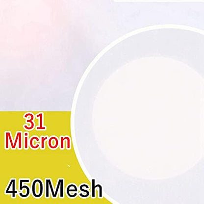 Fine Filter Mesh Nylon Fabric, Recycling Screens for Kitchen Filtration Food Wine 80-500 Mesh(450mesh 31micron,1x10 meter)