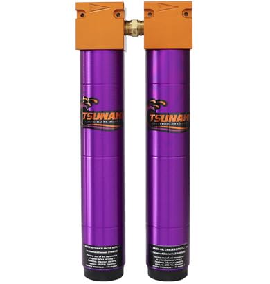 50 CFM, Tsunami 1/2" NPT Industrial Combination Water Separator Particulate Filter & Coalescing Oil Removing Filter