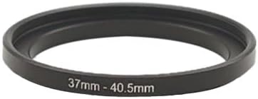 YAMAFOO 37mm to 40.5mm Step-Up Ring/Step Down Rings Filter Adapter for All Brands UV ND CPL Metal Ring Step-Up Rings Adapter Filter,Black (37-40.5)