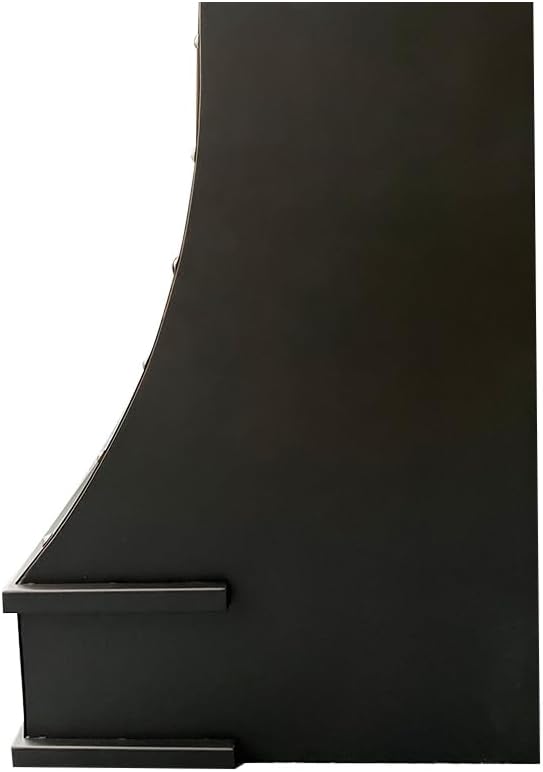 CT Copper Tailor Sloped Copper Vent Hood Wall Mount,42'' W,48''H, 1150 CFM Exhaust Fan,Stainless Steel Vent,LED Light,Dishwasher-Safe Baffle Filters,VH8TR1