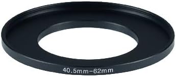 YAMAFOO 40.5mm to 62mm Step-Up Ring/Step Down Rings Filter Adapter for All Brands UV ND CPL Metal Ring Step-Up Rings Adapter Filter,Black(40.5-62)