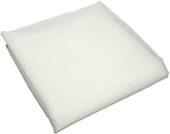 Fine Filter Mesh Nylon Fabric, Recycling Screens for Kitchen Filtration Food Wine 80-500 Mesh(350mesh 43micron,1x1 meter)