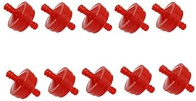 10 Pack 298090 Fuel Filter Replace for BS 298090 298090S 5018 Toro 42-5240 56-6360 John Deere AM107314 LG298090 LG298090S PT4265 Lawn Mower Fuel Filter