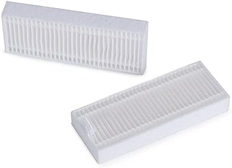 Replacement Parts Accessories Compatible with Coredy R380 1700Pa, R300 Robot Vacuum Cleaner 1400Pa 10 Filters