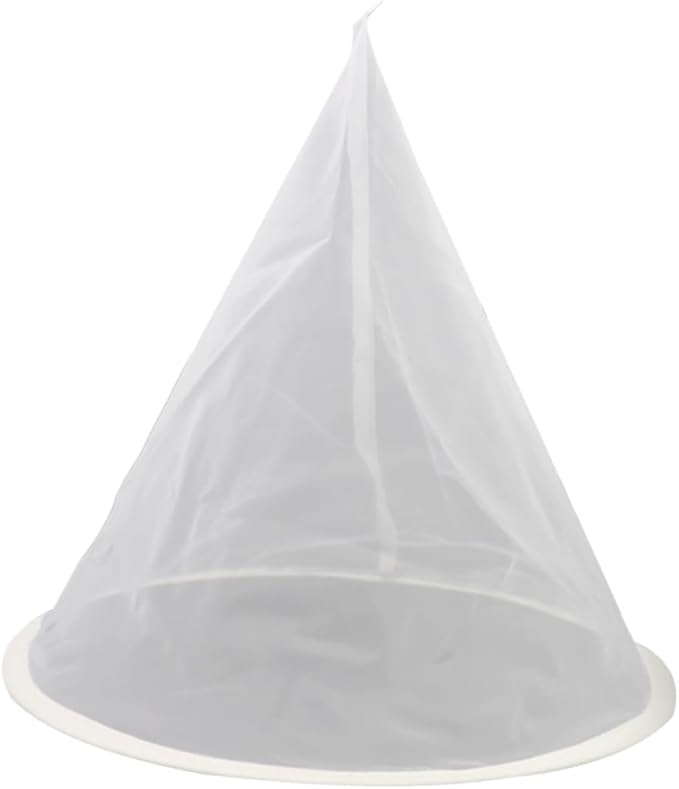 Practical Mesh Honey Strainer Gauze Filter Net Honey Sieve Strainer Reusable Home Kitchen Tools