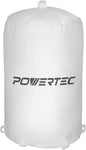 POWERTEC 70333 Dust Collector Bag, 21" x 31", 1 Micron Filter, For JET, Grizzly, Shop Fox, Wen, Harbor Freight, and POWERTEC DC-1512