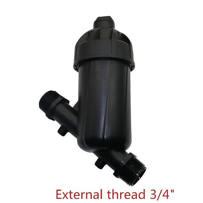Multi-Size Y Strainer 3/4 to 1 - Durable Inline Mesh Filter for Farm Equipment/Garden Hose Water Treatment(3/4")