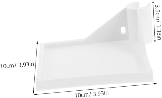 BESPORTBLE 4pcs Corner Shelf for Grow Tents Bracket for Hygrometer Camera Planting Equipment Integrated Storage for Organized Indoor Gardens White Planting Tent Accessory