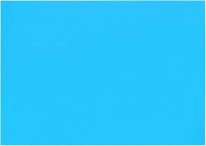 uxcell 4Pcs A4 Gel Light Lighting Filter Overlay Transparent Color Correction Plastic Vinyl PVC Sheets Photography Television Blue,0.2mm