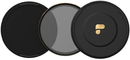 PolarPro 67mm Peter McKinnon VND Camera Filter - 2-5 Stop Variable Neutral Density Lens Filter for DSLR/Mirrorless Professional Video – PMVND Signature Edition II for Cinematic Shutter Speed Control