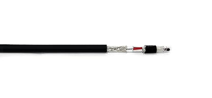 6C 24AWG AMSB Shielded Cable Wire (UL2464) - Highly Flexible Str TC, PVC Ins, OS+TC BRD, PVC JKT for CNC Machine, Stepper Motor, VFD Spindle (Matte Black 50FT)
