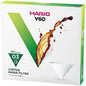 Hario V60 Paper Coffee Filter, Size 03, White, 40ct Box
