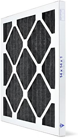 AIRx Filters Odor 14x14x1 Air Filter MERV 7 AC Furnace Pleated Air Filter Replacement Box of 6-14x14 Air Filters For Home, Made in the USA