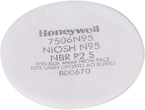 Honeywell N Series 7506N95 Particulate Filters, 12 Pack (10/PK)