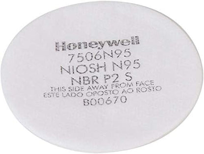 Honeywell N Series 7506N95 Particulate Filters, 12 Pack (10/PK)