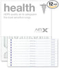 AIRx Filters 20x20x2 Air Filter MERV 13 Pleated HVAC AC Furnace Air Filter, Health 12-Pack, Made in the USA