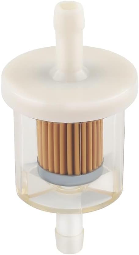 Powtol 691035 493629 Fuel Filter for Brigs Straton 40 micron 1/4 Inline Fuel filter 12hp 17.5hp 27hp 35hp Engines Replace 49019-7001 7-07061 Lawn Mower Replacement Parts (Pack of 3)