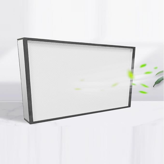 Replacement HEPA Filter for Air Flow Clean Bench 46 x 22 x 2.7 inch FFU Aluminum Fan Filter Unit for Laminar Flow Hood Class 100 Cleanliness HEPA Filter