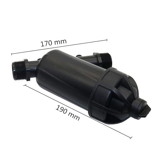 Multi-Size Y Strainer 3/4 to 1 - Durable Inline Mesh Filter for Farm Equipment/Garden Hose Water Treatment(3/4")