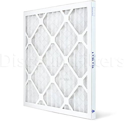AIRx 6-Pack Premium DUST Series MERV 8 Pleated Air Filter - Made in the USA - 16x16x1