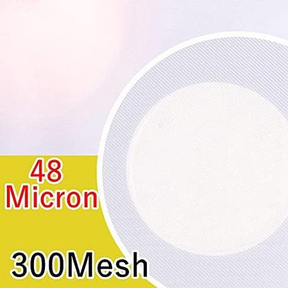 Fine Filter Mesh Nylon Fabric, Recycling Screens for Kitchen Filtration Food Wine 80-500 Mesh(300mesh 48micron,1x10 meter)