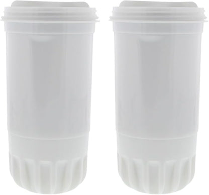 Tier1 Pitcher Water Filter Cartridge, Compatible with Pitchers and Dispensers ZR-001, ZD-010RP, ZD-013D, ZD-013W, ZD-018, ZP-006, ZP-010, ZS-008, ZD-012RP, 2 Pack