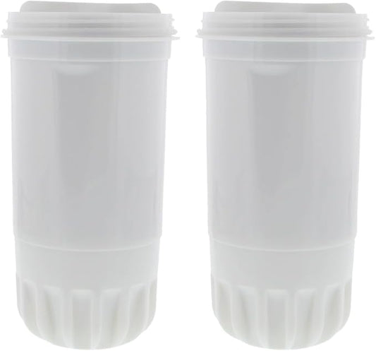 Tier1 Pitcher Water Filter Cartridge, Compatible with Pitchers and Dispensers ZR-001, ZD-010RP, ZD-013D, ZD-013W, ZD-018, ZP-006, ZP-010, ZS-008, ZD-012RP, 2 Pack