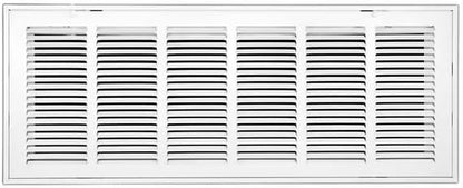 Venti Air 30" X 12" Steel Return Air Filter Grille with MERV 11 Filter Pre-Installed - Removable Face/Door for 1 inch Filters - HVAC Duct Cover Grill [Outer Dimension: 32.5"W X 14.5" H]