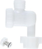 7/8'' Toilet Water Filter Adapter with SUS304 Mesh for 7/8 Toilet Tank Fill Valve and Bidet T Connector, 7/8 inch Male to 7/8 inch Female with Built-In Filter
