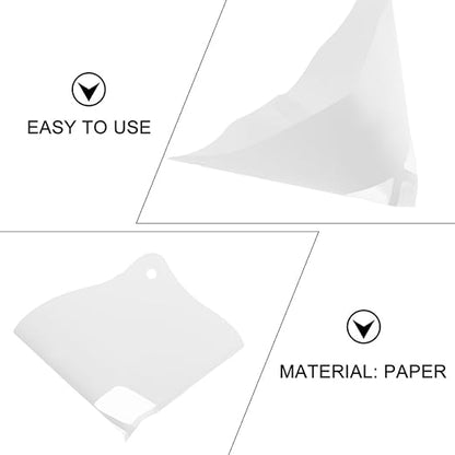 30Pcs Disposable Photosensitive Resin Strainer Funnel 3D Printer Accessories Consumable Paper Filter for SLA Resin Printing with 3pcs (10Pcs Each)