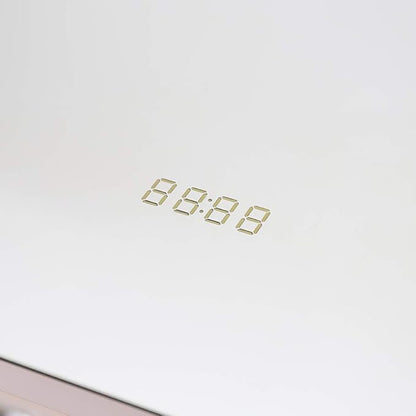 80x60cm LED Bathroom Mirror with Lights Bathroom Mirror with Demister Pad Shaver Socket for Makeup Cosmetic Shaving Wall Mounted…