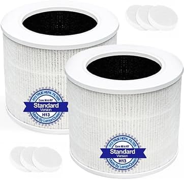 Core Mini Replacement Filter Compatible with LEVOIT Core Mini Air Purifier, Core Mini-P, 3-in-1 High Efficiency H13 HEPA Filter, Mini-RF Filter with Activated Carbon, Replace Part #Core Mini-RF, 2Pack