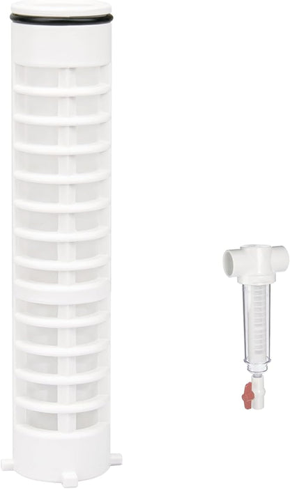 1-1/2" 100 Mesh Spin Down Replacement Filter Screen FS1-1/2-Re for Rusco & Vu-Flow Filtration System, FS1 1/2-100 Water Filter Element, Irrigation Sprinkler Filters for Water Spin Down Sediment Filter