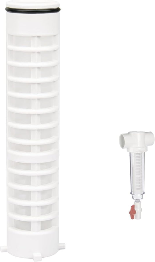 1-1/2" 100 Mesh Spin Down Replacement Filter Screen FS1-1/2-Re for Rusco & Vu-Flow Filtration System, FS1 1/2-100 Water Filter Element, Irrigation Sprinkler Filters for Water Spin Down Sediment Filter