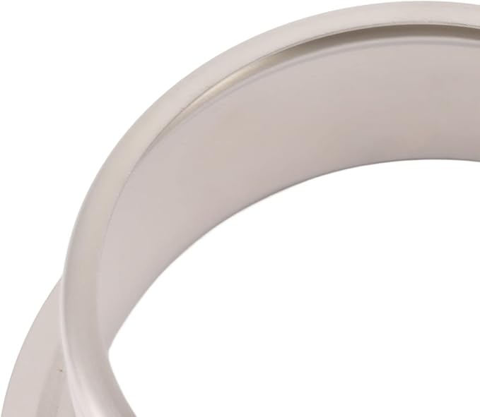 Extended Sink Flange Stainless Steel Deep Garbage Disposal Flange with Rubber Gasket Food Waste Filtering Replacement Part for 3 Bolt Mount Kitchen Sink Drain
