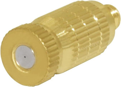 Joywayus 10/24 UNC Thread Brass Misting Nozzles Atomizing High Pressure Misting Sprayer Water Hose Nozzle for Greenhouse, Landscaping, Outdoor Cooling Mister System (Pack of 20)