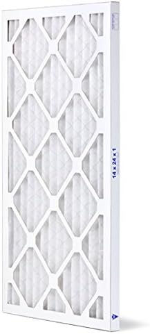 14x24x1 Furnace Filter MERV 11 PREMIUM ALLERGY Pleated Furnace Air Filter - Made in the USA - Box of 6 by AIRX FILTERS WICKED CLEAN AIR.