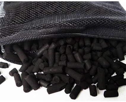 Bulk Pack Economy Charcoal Carbon Filter Media Pellets for Aquarium Fish Tank Koi Reef Filter (5 lbs)