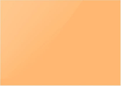 uxcell 4Pcs A4 Gel Light Lighting Filter Overlay Transparent Color Correction Plastic Vinyl PVC Sheets Photography Television Orange,0.3mm