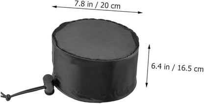 2-Pack Grow Tent Vent Covers Drawstring and Fixed Buckle 20x16.5cm Oxford Cloth Dust Protection for Plant Grow Tents