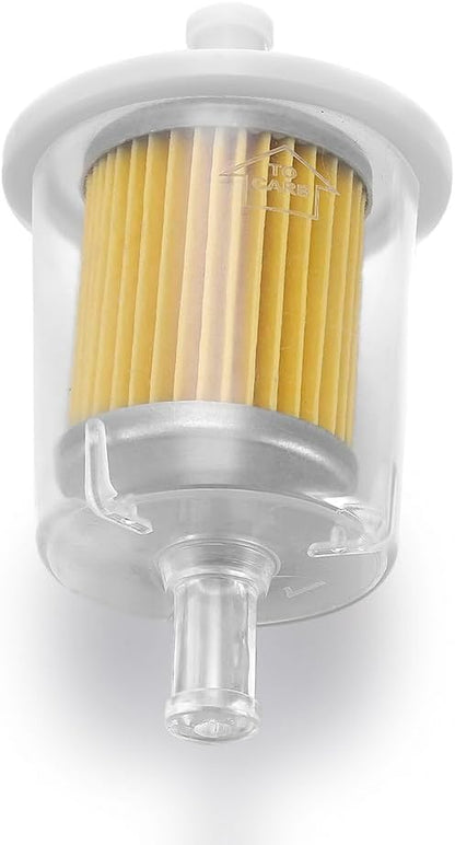 FUEL FILTERS INDUSTRIAL HIGH PERFORMANCE UNIVERSAL INLINE GAS FUEL LINE 3/8" 2 Pack