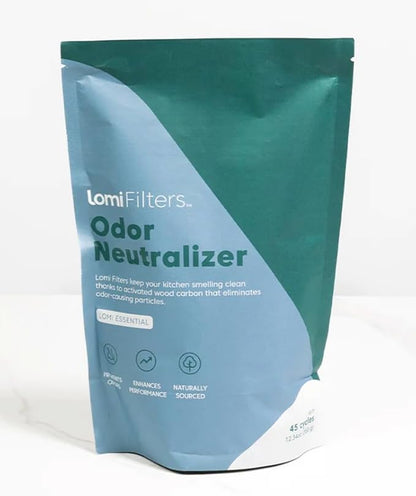 Lomi Filters | Made in North America | Activated Charcoal Lomi Filters Keep Your Kitchen Smelling Fresh and Odour-Free | (45 Cycles)
