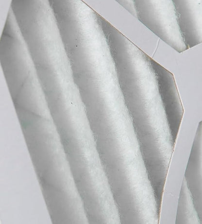 Nordic Pure 25x25x1 (Actual Size: 24 1/2 x 24 1/2 x 3/4) Pleated MERV 13 Air Filters 6 Pack