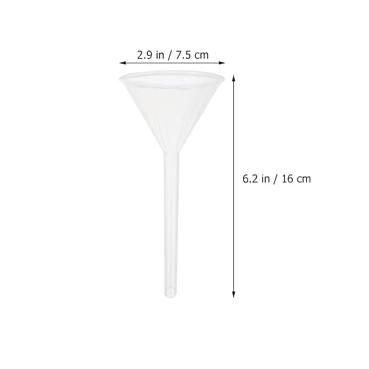 Veemoon 10pcs 75mm Plastic Triangle Filling Funnels Pp Scientific Laboratory Filter Funnels Set for Liquid Transfer and Chemical Experiments