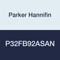 Parker Hannifin P32FB92DSAN Series P32FB Aluminum Global Modular Compact Coalescing Filter, 0.01 µ Element with DPI, Metal Bowl with Sight Gauge, Auto Drain and without Mounting Bracket, 1/4" NPT Port