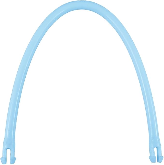 Crystal Quest Hard Replacement Handle for Bath Ball Water Filter - Standard Hang Design - Fits Crystal Quest Bath Balls - Light Blue - Durable ABS Plastic for Long-Term Use