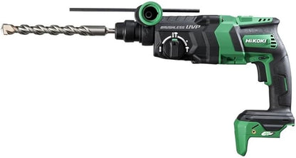 HiKOKI Cordless Rotary Hammer SDS-Plus DH36DPEJ3Z 36 V Brushless 3-Mode 3.2 J SDS-Plus Rotary Hammer with User Vibration Protection (UVP) for Drilling into Concrete up to 28 mm
