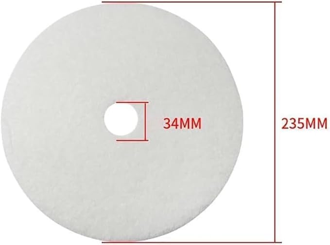 10 Pcs Universal Cloth Dryer Exhaust Filter Portable Dryer Replacement Lint Filter Air Intake Paper Filters for Chef Dryer, Dryer Replacement Parts,Dryer Parts and Accessories (227 x 33 mm)