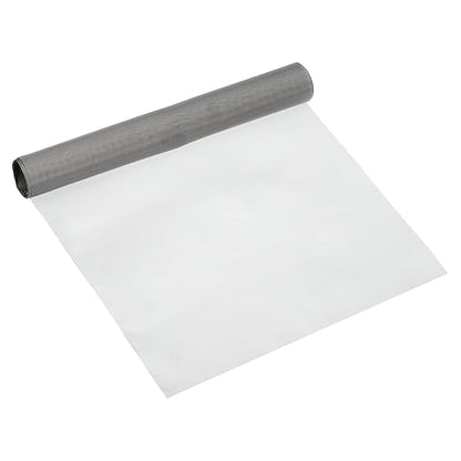 PATIKIL 40" L x 10" W Woven Wire Mesh, 250 Mesh 316L Stainless Steel Air Vent Filter Screen for Window Security Vent Cover Filtration Animals Fence