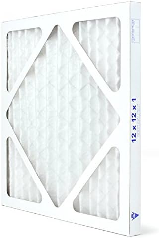 AIRx Filters 12x12x1 Air Filter MERV 13 Pleated HVAC AC Furnace Air Filter, Health 12-Pack, Made in the USA